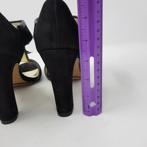 Coach Tristen Black Suede Tassel Pumps Heels Shoes 8.5B - Picture 14 of 14